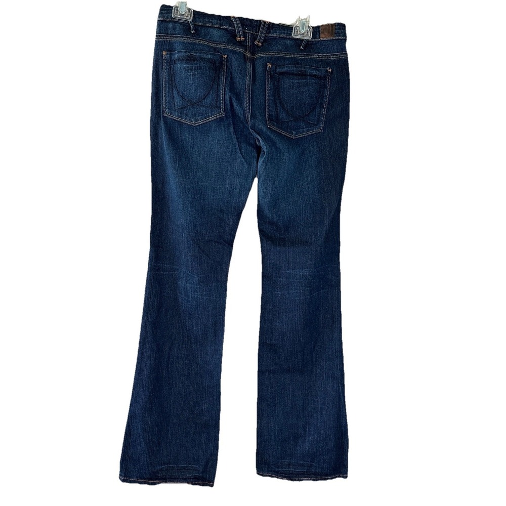 VTG U by‎ Yanuk Flared Bootcut Blue Jeans 28 Dark Wash 90s